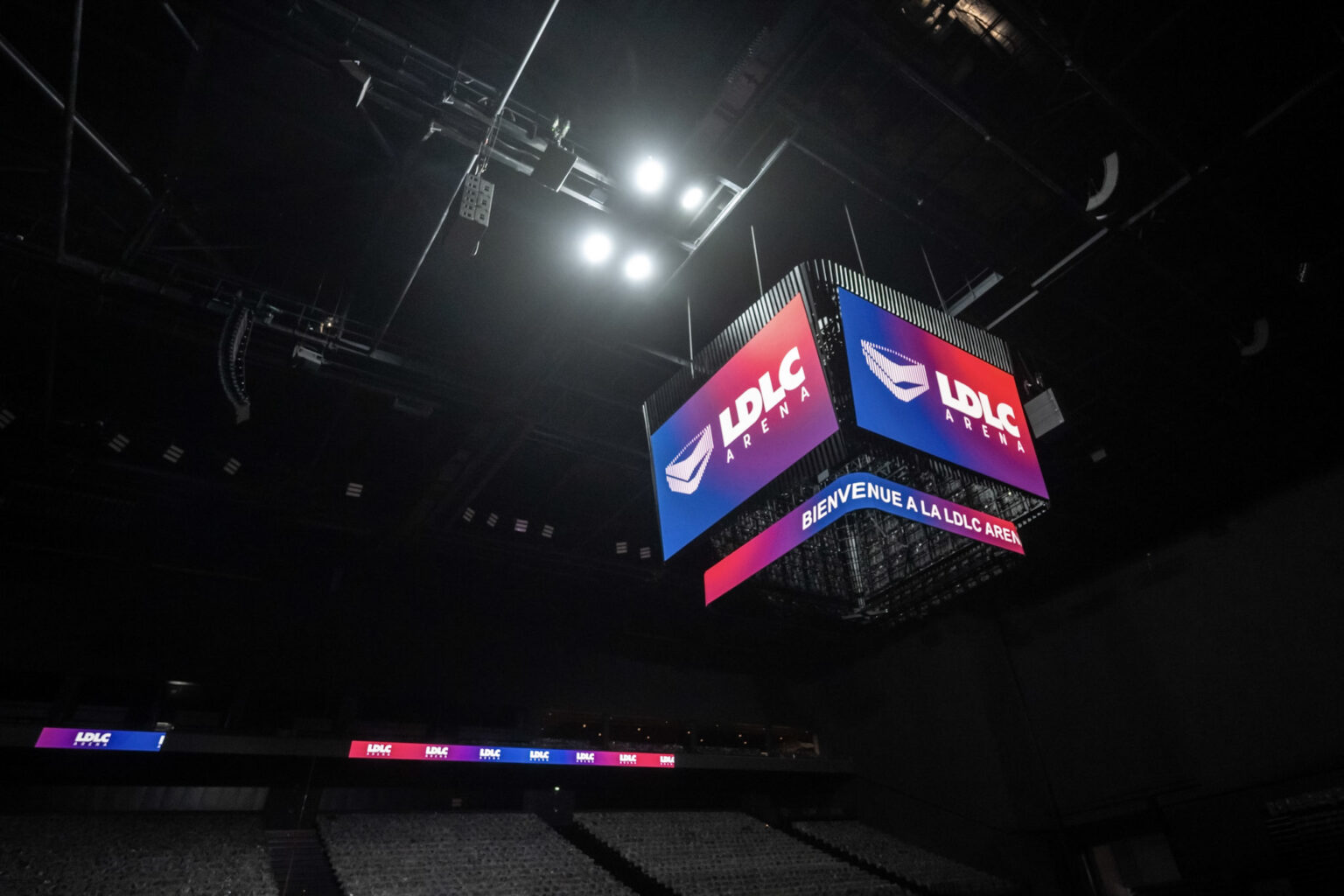 Ldlc Arena J Avant Le Match Dinauguration De La Nouvelle Salle